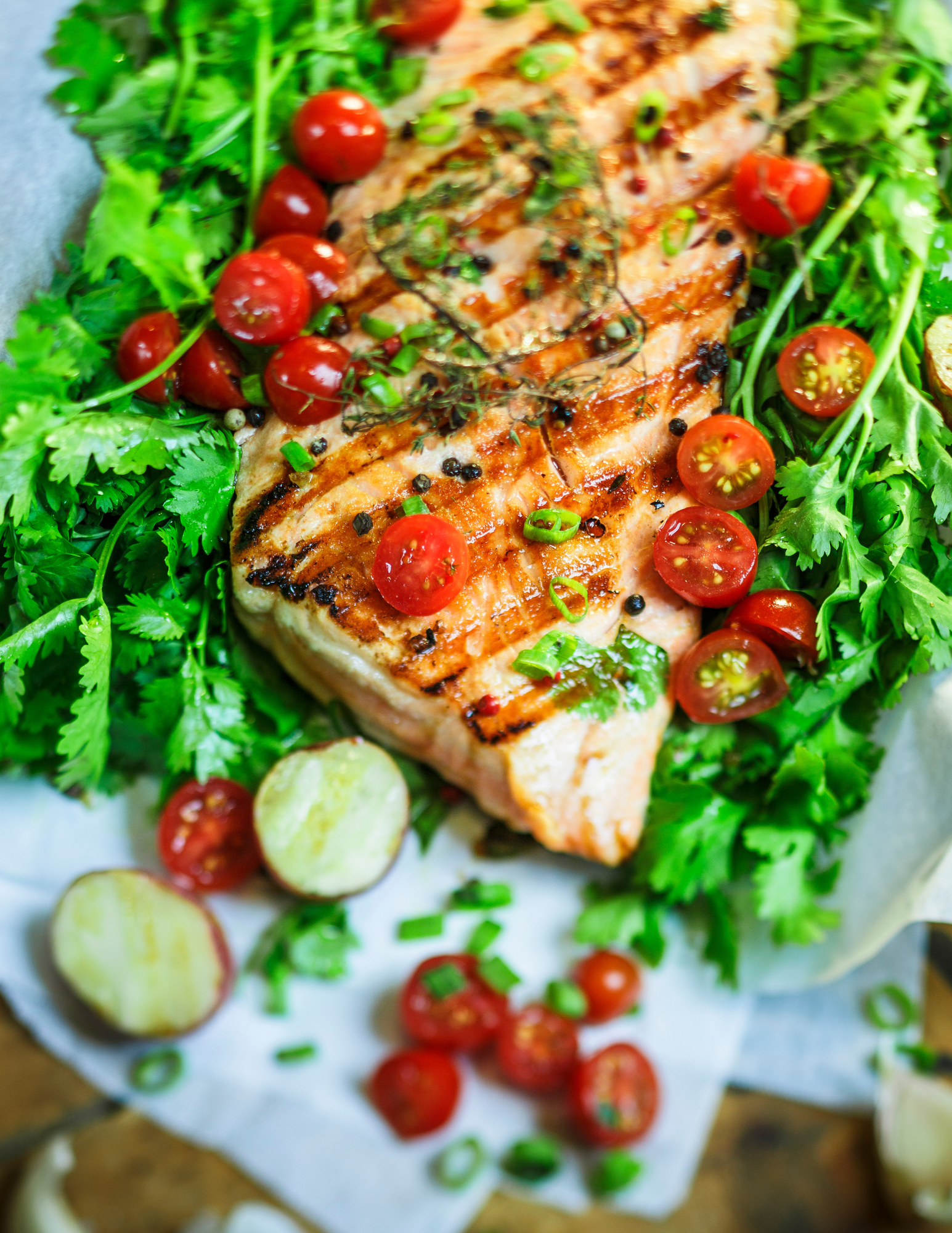 Grilled Salmon