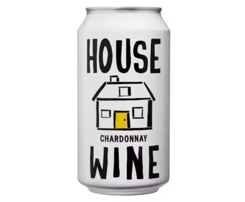 House Wine Canned Chardonnay