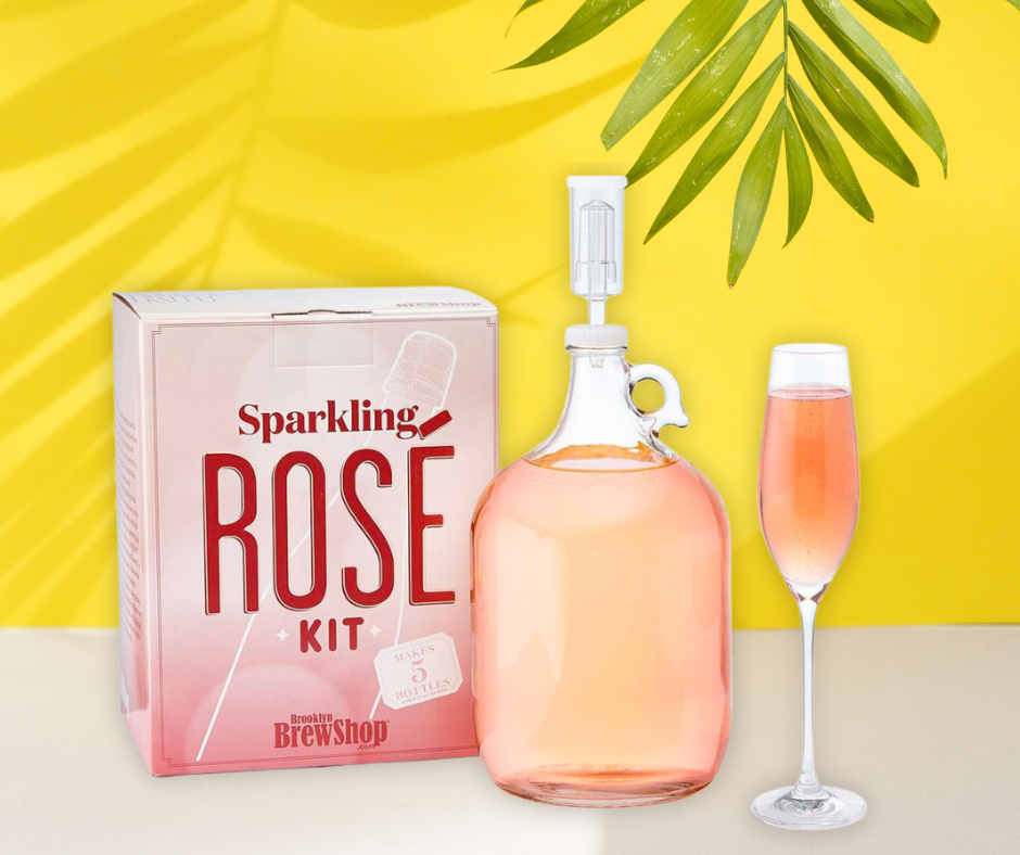 Brooklyn Brew Shop At Home Sparkling Rose Kit